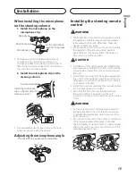 Preview for 15 page of Pioneer DEH-P710BT - Premier Radio / CD Installation Manual