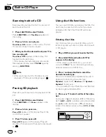 Preview for 16 page of Pioneer DEH-P7450MP Operation Manual