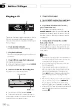 Preview for 14 page of Pioneer DEH-P7550MP Operation Manual