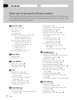 Предварительный просмотр 2 страницы Pioneer DEH-P755MP Operation Manual