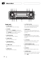 Предварительный просмотр 8 страницы Pioneer DEH-P755MP Operation Manual