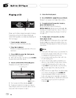 Предварительный просмотр 14 страницы Pioneer DEH-P755MP Operation Manual