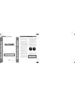 Preview for 1 page of Pioneer DEH-P7600MP Installation Manual