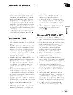 Preview for 125 page of Pioneer DEH-P7600MP Operation Manual