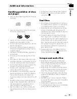 Preview for 67 page of Pioneer DEH-P7700MP - In-Dash CD/MP3/WMA/WAV/iTunes AAC Car Stereo Receiver Operation Manual