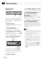 Предварительный просмотр 20 страницы Pioneer DEH-P77MP Operation Manual