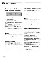 Preview for 30 page of Pioneer DEH-P77MP Operation Manual