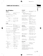 Preview for 91 page of Pioneer DEH-P7850BT Operation Manual