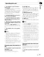 Preview for 19 page of Pioneer DEH-P790BT - Premier Radio / CD Operation Manual