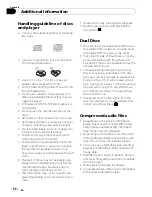 Preview for 66 page of Pioneer DEH-P790BT - Premier Radio / CD Operation Manual