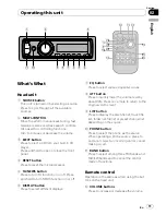 Preview for 11 page of Pioneer DEH-P800BT Operation Manual