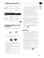 Preview for 67 page of Pioneer DEH-P800BT Operation Manual