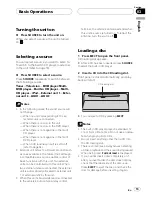 Preview for 13 page of Pioneer DEH-P80RSII Operation Manual