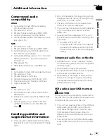 Preview for 69 page of Pioneer DEH-P8100BT Operation Manual