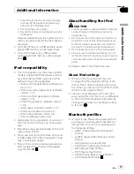 Preview for 71 page of Pioneer DEH-P8100BT Operation Manual