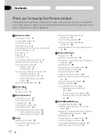 Предварительный просмотр 2 страницы Pioneer DEH-P860MP Premier Operation Manual