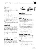 Preview for 9 page of Pioneer DEH-P860MP Premier Operation Manual