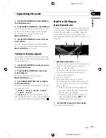 Preview for 13 page of Pioneer DEH-P8950BT Operation Manual