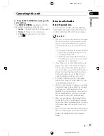 Preview for 21 page of Pioneer DEH-P8950BT Operation Manual