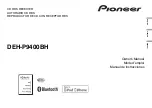 Предварительный просмотр 1 страницы Pioneer DEH-P9400BH Owner'S Manual