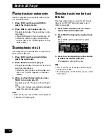 Preview for 20 page of Pioneer DEH-P940MP Operation Manual