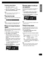 Preview for 15 page of Pioneer DEH-P9450MP Operation Manual