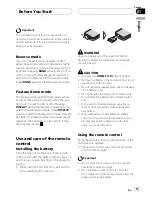 Предварительный просмотр 13 страницы Pioneer DEH-P980BT - Premier Radio / CD Operation Manual