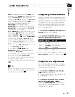 Предварительный просмотр 81 страницы Pioneer DEH-P980BT - Premier Radio / CD Operation Manual