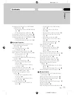 Preview for 3 page of Pioneer DEH-P9850BT Operation Manual