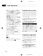 Preview for 72 page of Pioneer DEH-P9850BT Operation Manual