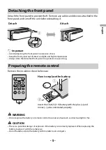 Preview for 5 page of Pioneer DEH-S1100UB Operation Manual