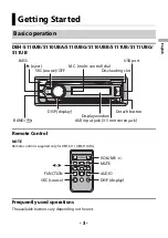 Preview for 3 page of Pioneer DEH-S110UB Operation Manual