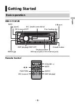 Preview for 3 page of Pioneer DEH-S1150UB Operation Manual