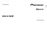 Pioneer DEH-S3190BT Owner'S Manual preview