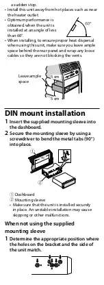 Preview for 7 page of Pioneer DEH-S410BT Quick Start Manual