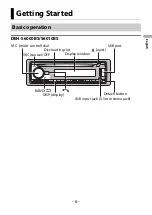 Preview for 6 page of Pioneer DEH-S6000BS Owner'S Manual