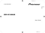 Pioneer DEH-X1690UB Owner'S Manual preview