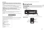 Предварительный просмотр 3 страницы Pioneer deh--x1810ub Owner'S Manual