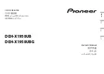 Pioneer DEH-X1950UB Owner'S Manual предпросмотр