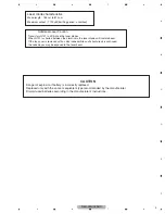 Предварительный просмотр 3 страницы Pioneer DEH-X3500UI Service Manual