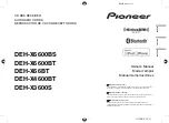 Pioneer DEH-X3600S Owner'S Manual preview