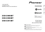 Preview for 1 page of Pioneer DEH-X3900BT Owner'S Manual