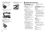 Preview for 20 page of Pioneer DEH-X3950BT Owner'S Manual