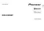 Pioneer DEH-X3990BT Owner'S Manual preview