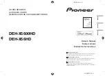 Preview for 1 page of Pioneer DEH-X5600HD Owner'S Manual