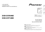 Preview for 1 page of Pioneer DEH-X5700HD Owner'S Manual
