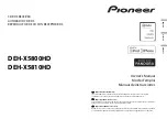 Pioneer DEH-X5800HD Owner'S Manual preview