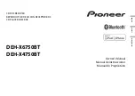 Pioneer DEH-X6750BT Owner'S Manual preview