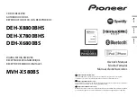 Preview for 1 page of Pioneer DEH-X6800BS Owner'S Manual