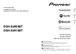 Preview for 1 page of Pioneer DEH-X6900BT Owner'S Manual